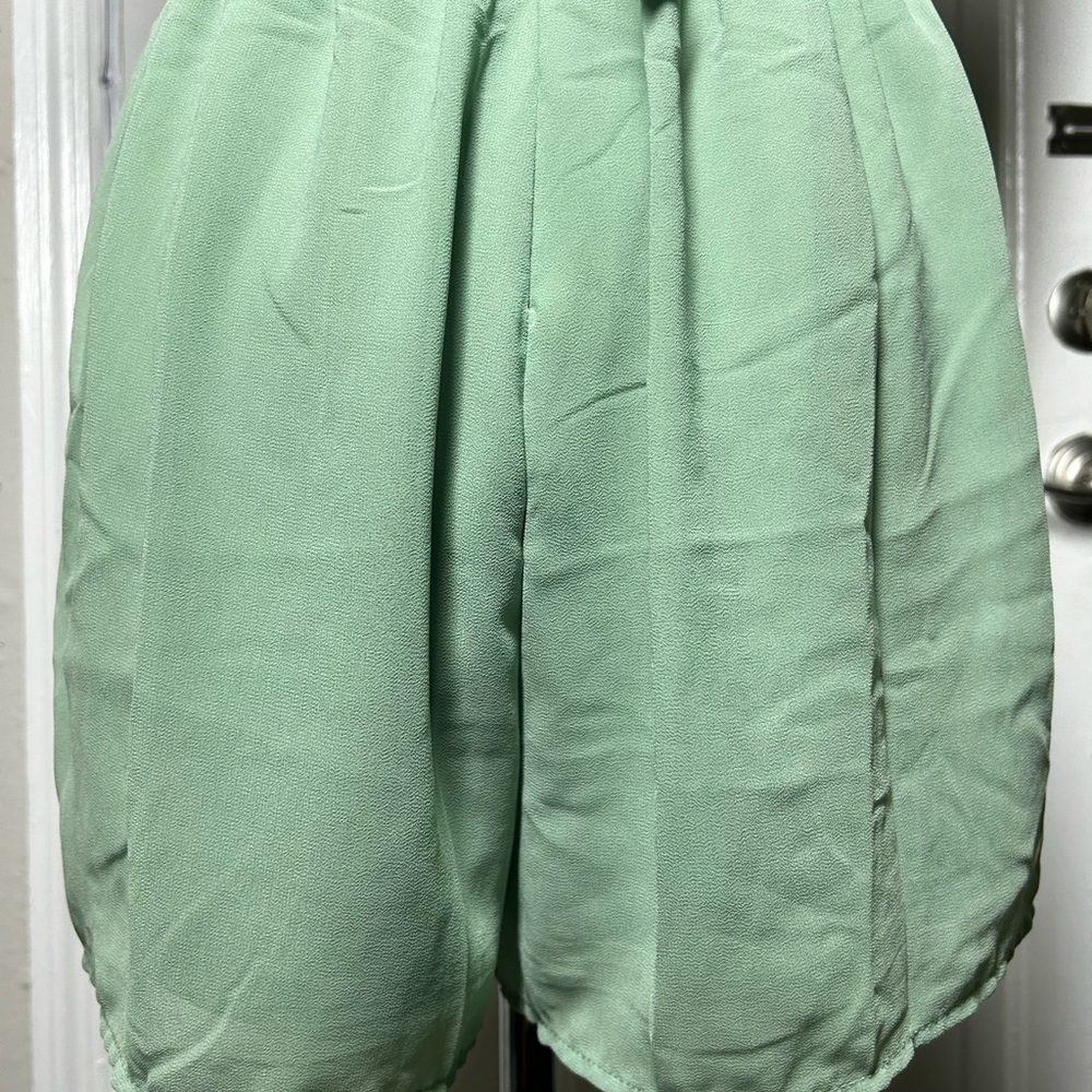 Charlotte Russe Green Halter Backless Dress Cocktail - Picture 9 of 10